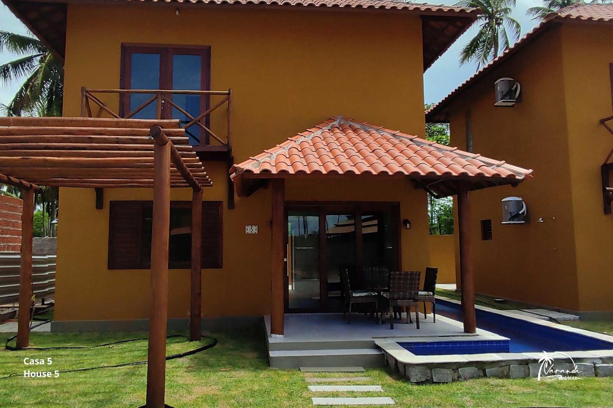 Espaco Varanda E Mar Beach Houses Sao Miguel do Gostoso Exterior photo